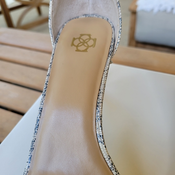 ANN TAYLOR Alaina Sandals, Lizard embossed leather - Picture 6 of 13